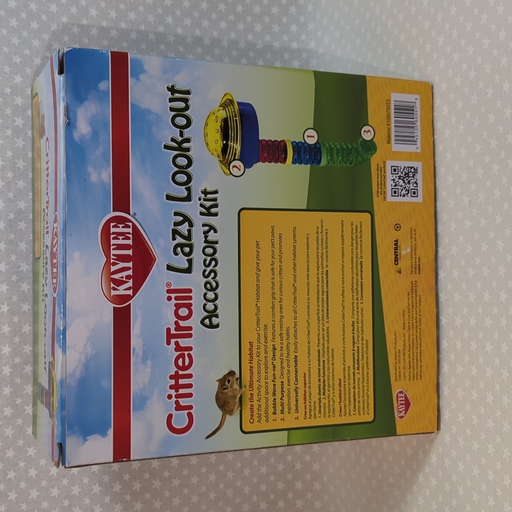 NEW- Kaytee CritterTrail Colorful Look-out Kit - Picture 2 of 3